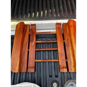 Vintage Solid Wood Rack Trivet adjustable